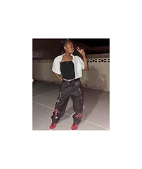Ninth Hall Ambush Crosses Black Raw Denim Jeans