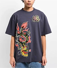 Ninth Hall Ambush Dragon Navy T-Shirt