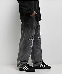 Ninth Hall Ambush Glory Black Wash Loose Fit Jeans