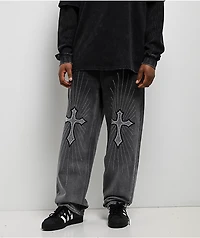 Ninth Hall Ambush Glory Black Wash Loose Fit Jeans