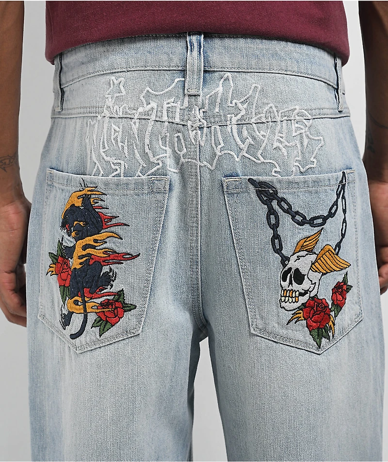 Ninth Hall Ambush Light Blue Wash Loose Fit Jeans