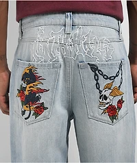Ninth Hall Ambush Light Blue Wash Loose Fit Jeans