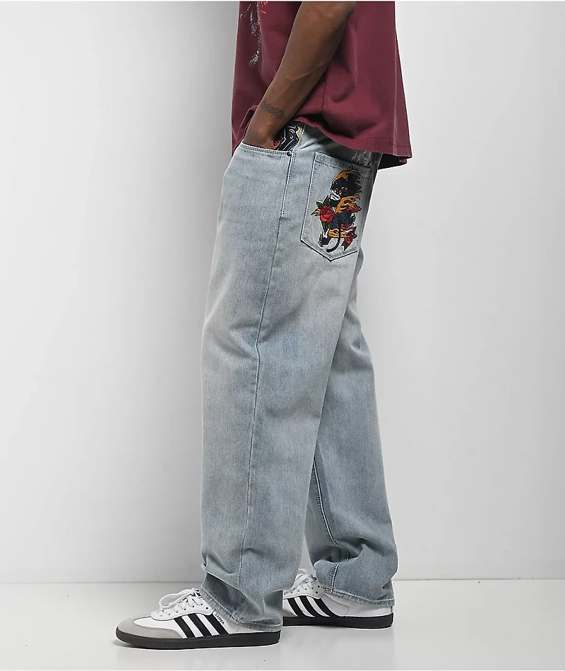 Ninth Hall Ambush Light Blue Wash Loose Fit Jeans