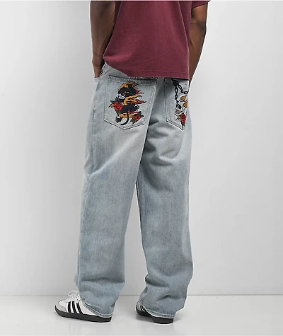 Ninth Hall Ambush Light Blue Wash Loose Fit Jeans