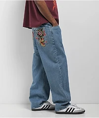 Ninth Hall Ambush Medium Blue Loose Fit Jeans