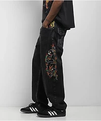 Ninth Hall Ambush Panther Black Wash Jeans