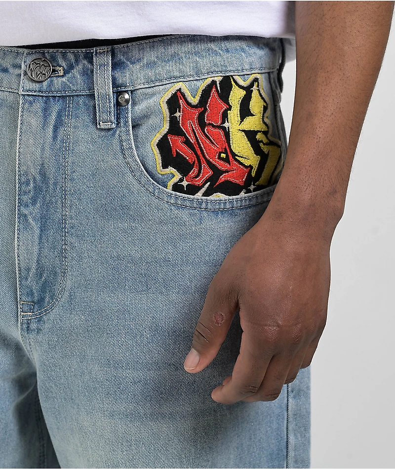 Ninth Hall Ambush Sacred Light Blue Wash Jeans