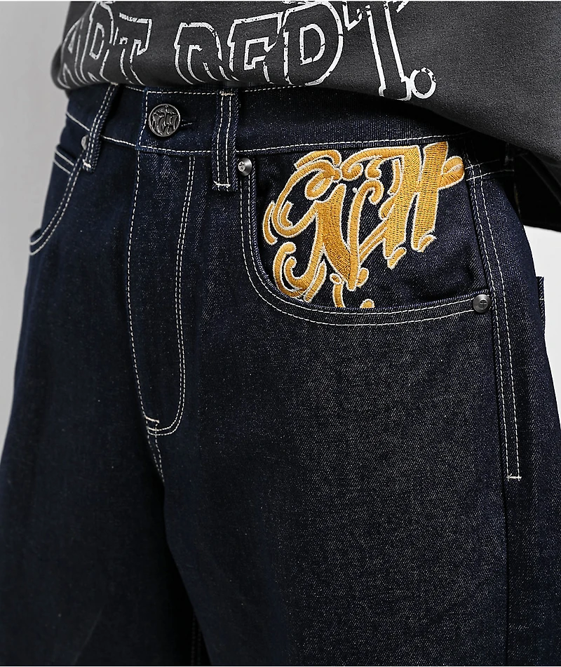 Ninth Hall Ambush Tiger Raw Indigo Loose Fit Jeans