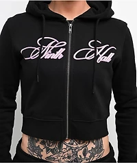 Ninth Hall Among The Stars Black Zip Hoodie