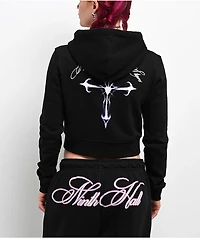 Ninth Hall Among The Stars Black Zip Hoodie