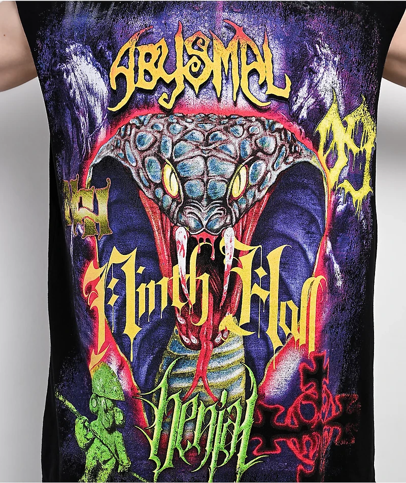 Ninth Hall Apocalypto Black Tank Top