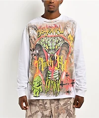 Ninth Hall Apocalypto White Long Sleeve T-Shirt