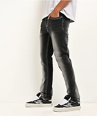 Ninth Hall Asphalt Black Skinny Jeans