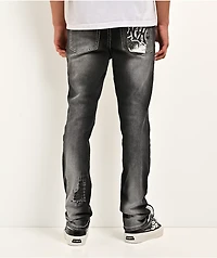 Ninth Hall Asphalt Black Skinny Jeans