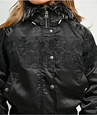 Ninth Hall Ayla Floral Black Jacket