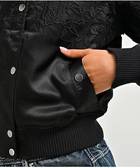 Ninth Hall Ayla Floral Black Jacket