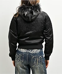 Ninth Hall Ayla Floral Black Jacket