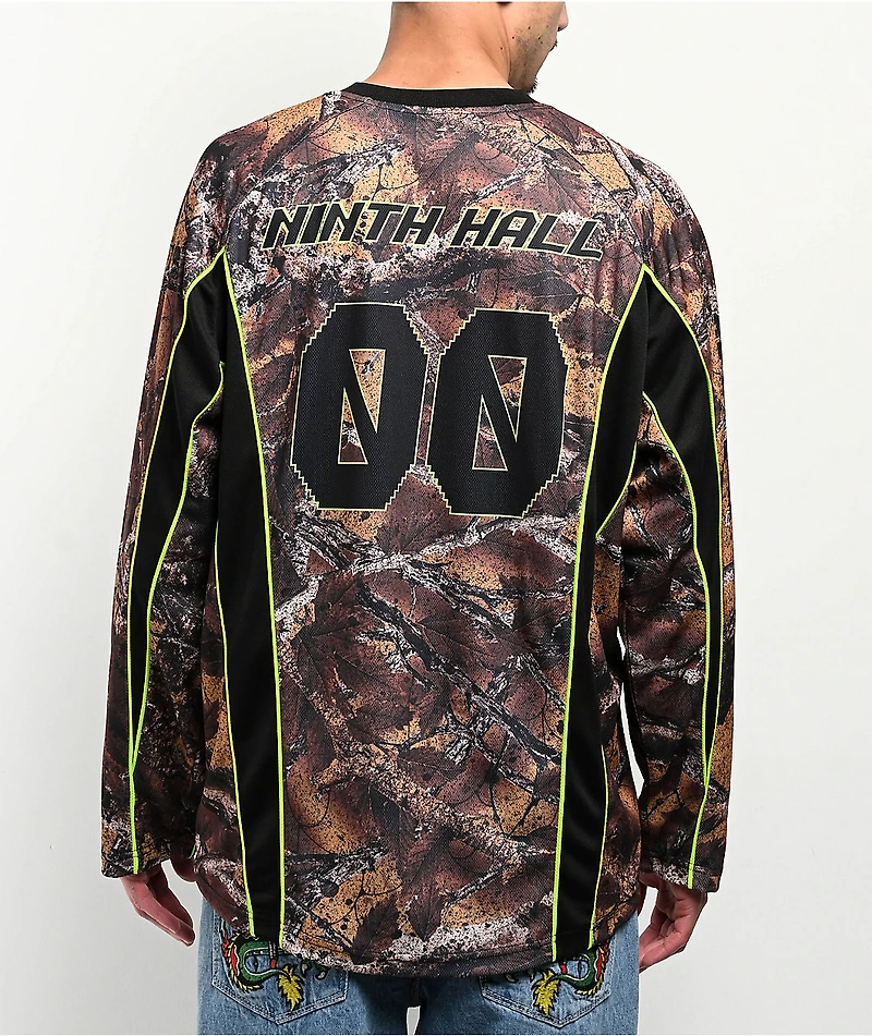 Ninth Hall Backfire Camo Long Sleeve Jersey