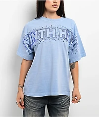 Ninth Hall Baddie Talk Blue T-Shirt