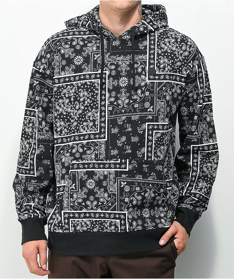 Ninth Hall Bandana Black Hoodie