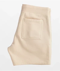 Ninth Hall Basic Tan Wash Sweat Shorts
