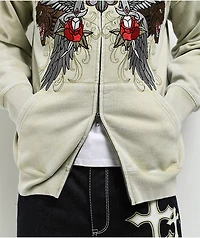 Ninth Hall Big Move Natural Zip Hoodie