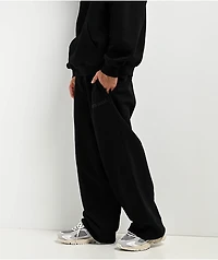Ninth Hall Black Oversized Sweatpants
