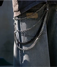 Ninth Hall Box Silver Pocket Chain