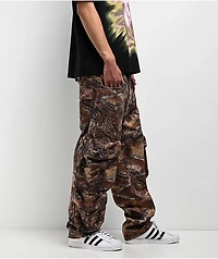 Ninth Hall Brown Camo 3D Cargo Pants