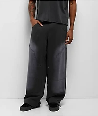 Ninth Hall Bucked Grey Wash Baggy Sweatpants