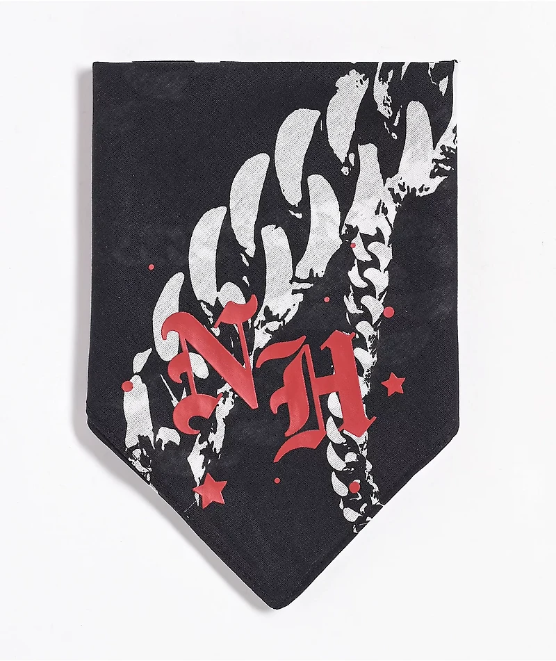 Ninth Hall Chain Black Bandana