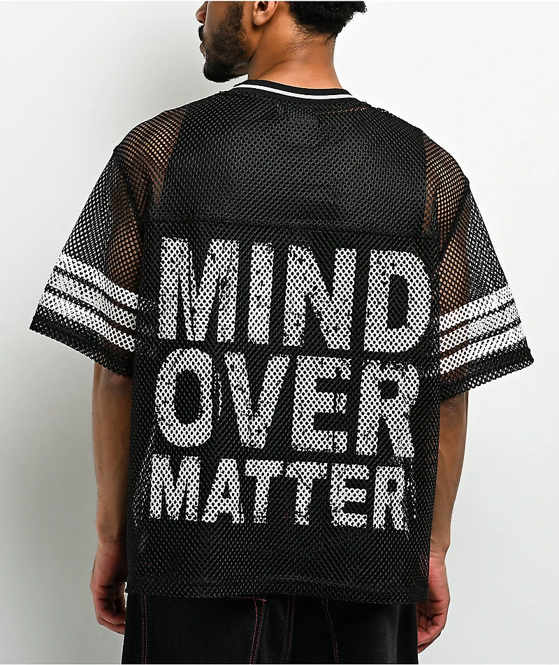 Ninth Hall Chat Black Mesh Jersey