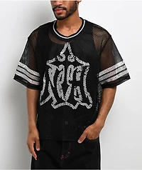 Ninth Hall Chat Black Mesh Jersey