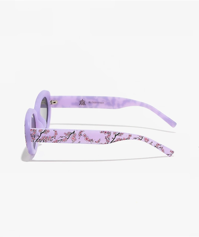 Ninth Hall Cherry Blossom Purple Sunglasses