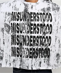 Ninth Hall Ciara Misunderstood Washed White T-Shirt