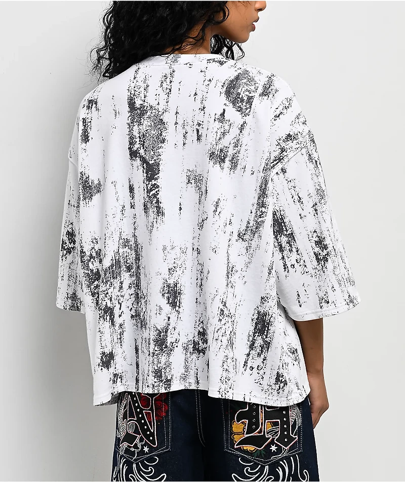 Ninth Hall Ciara Misunderstood Washed White T-Shirt