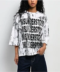 Ninth Hall Ciara Misunderstood Washed White T-Shirt