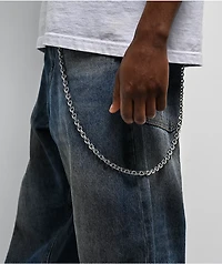 Ninth Hall Curb Silver Pocket Chain