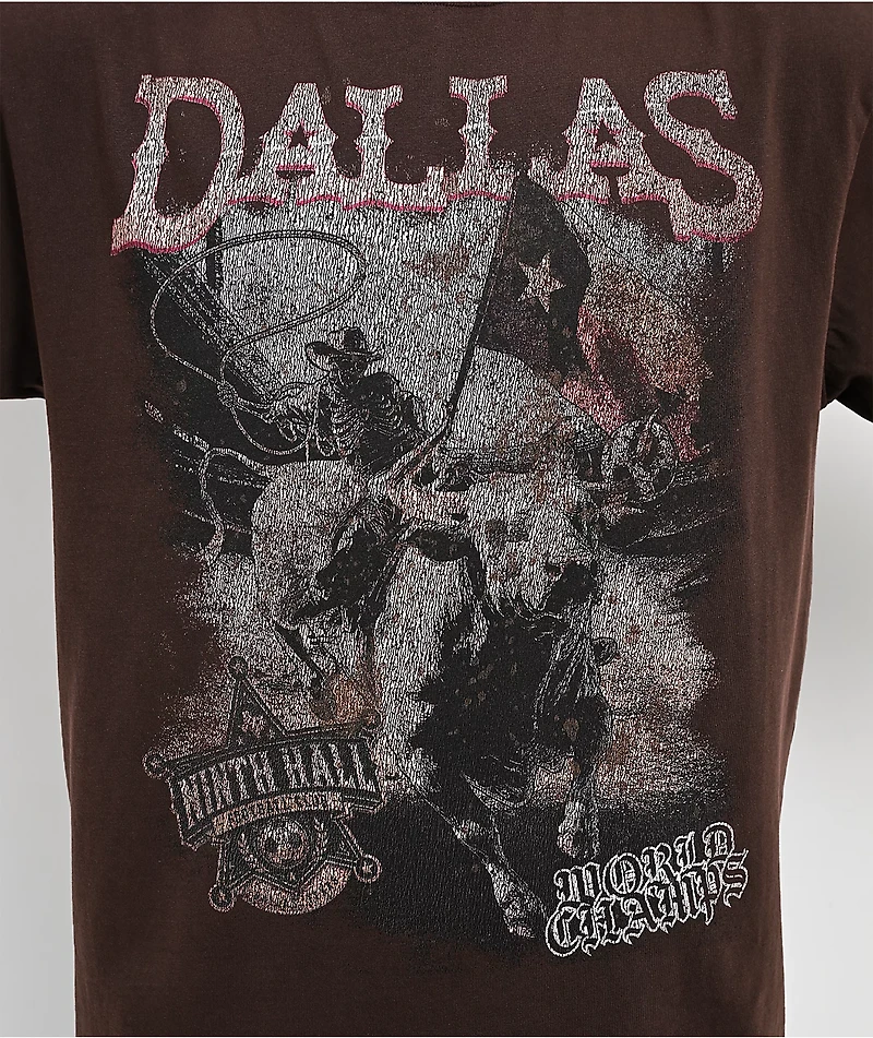 Ninth Hall Dallas Champs Brown T-Shirt