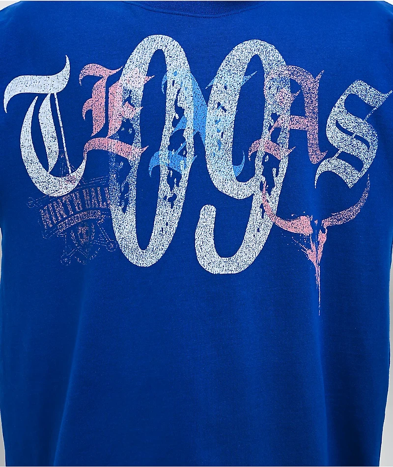 Ninth Hall Dallas Champs Royal Blue T-Shirt