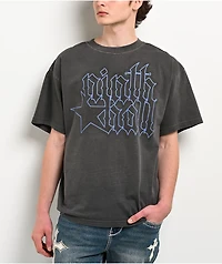 Ninth Hall Dark Nights Grey Wash T-Shirt