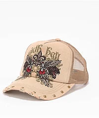 Ninth Hall Dirty Job Khaki Trucker Hat