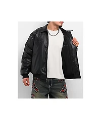 Ninth Hall Dismantle Studded Black Bomber Jacket