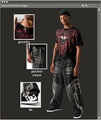 Ninth Hall Double Cable Silver Pocket Chain