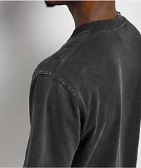 Ninth Hall Dragon Fire Charcoal Wash Boxy T-Shirt