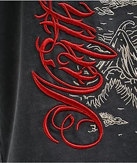 Ninth Hall Dragon Mountain Charcoal Wash T-Shirt