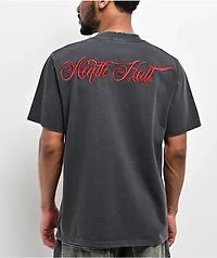 Ninth Hall Dragon Mountain Charcoal Wash T-Shirt