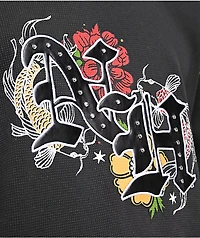 Ninth Hall Dusk Charcoal Thermal Long Sleeve T-Shirt