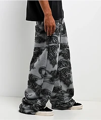 Ninth Hall Etched Grey Baggy Sweatpants