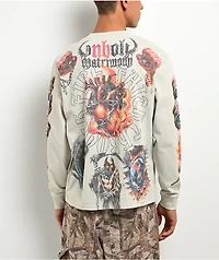 Ninth Hall Everything Is Fine Off White Long Sleeve T-Shirt